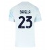 Inter Milan Nicolo Barella #23 Bortedrakt 2025-26 Korte ermer